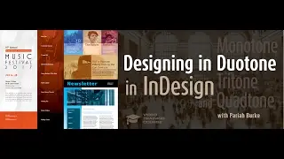 Designing in Duotone in InDesign [First Lesson]