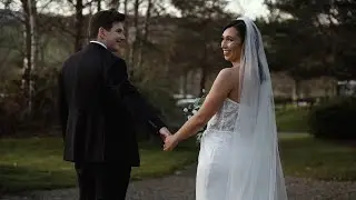 Capturing Autumn's Embrace: Claire and Manus's Enchanting Wedding at Druids Glen