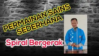 Permainan Sains Sederhana! Spiral ajaib..