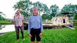 WIR ZIEHEN AUF EIN (SEGEL)BOOT!!!