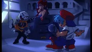 FNF SPEEDART | Friday Night Spooky dancin' | (week2 drawing)