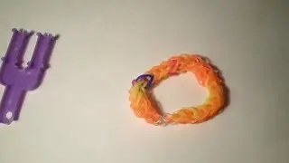 RAINBOW LOOM Урок 18 Браслет Француская коса