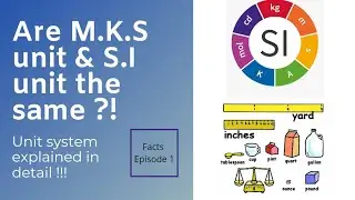 Are M.K.S System & S.I System the same ?!  |