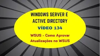 Windows Server and Active Directory - Video 134 - WSUS - How to Approve Updates