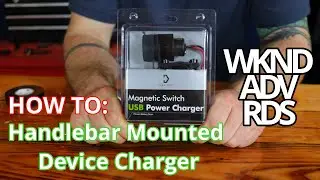 How To: USB Bar Mounted Device Charger Install