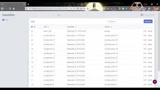 symfony ep10 Admin Panel