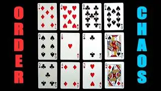 THINK of a CARD! (INTERACTIVE Magic Trick) ~ ORDER & CHAOS