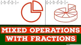 Mixed operations with fractions | Part 1
