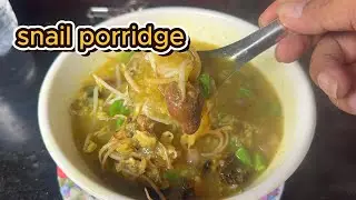 snail porridge in Phnom Penh City only 1.50$