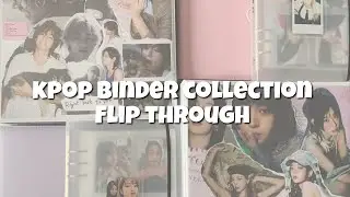december 2025 kpop photocard binder collection flip through - bts, itzy, twice, purple kiss + more!