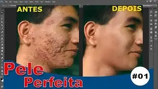 Photoshop CC - Como deixar sua pele perfeita - PARTE1