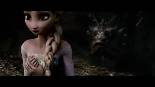Smaug mocks Elsa (green screen)