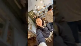 capturing FALL vibes in nyc 