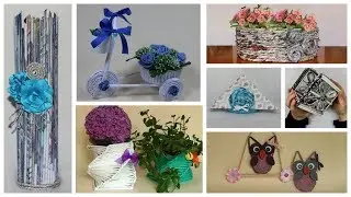 7 Manualidades de Papel Periódico   Revista