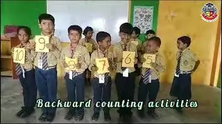 KG Students' Fun and Creative Ways to Learn Counting Backward | BGS |