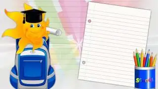 ФУТАЖ  ШКОЛА для текста Footage SCHOOL for text