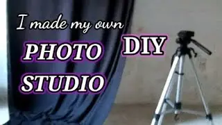 I built my own photo studio!!! | DIY Vlog| ExcuseMyAshley