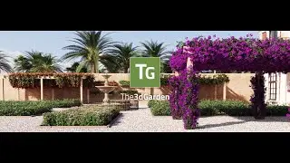 Hanging Plants Vol.1 | balcony, pergola and climbing plants library for 3ds Max