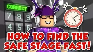 The FASTEST way to find the SAFE / VAULT / CODE STAGE in TOWER OF HELL.. (Roblox ToH)