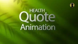 Health Quote - Line Art Animation