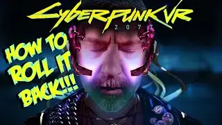 How to ROLL BACK CYBERPUNK 2077 (and other steam games) to previous versions.