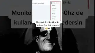144hz Monitör Aldım Diye Sevinirsin