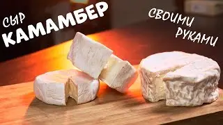 СЫР КАМАМБЕР СВОИМИ РУКАМИ | Готовлю впервые! | Рецепт- как сварить 