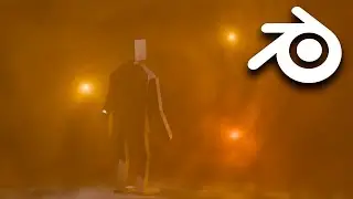 Как создать туман в Blender? #blender