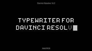 Typewriter Titles
