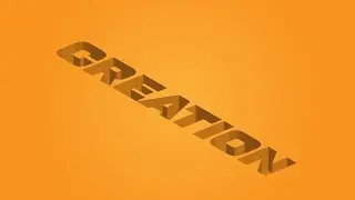 3D Deep Text Effect In Adobe Illustrator l deep hole design l engraved text effect illustrator