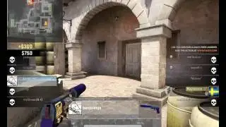 CS:GO - How to retake B-site on Inferno single-handedly