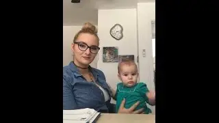 Baby Falls Asleep to Mom Singing 