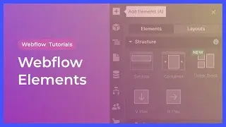 What are Webflow Elements