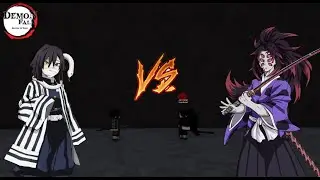 Obanai Iguro VS Kokushibo ( DEMONFALL ROBLOX )