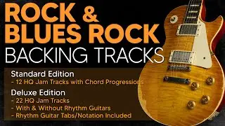 Rock & Blues Rock Guitar Backing Tracks : Album Preview