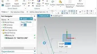 NX CAD - How to create dotted line