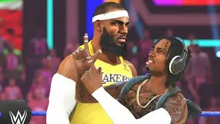 WWE 2K23 - LeBron James vs Ja Morant | Lakers vs Grizzlies