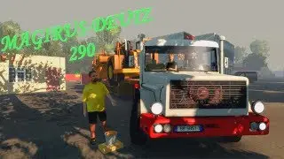 Euro Truck Simulator 2 1.34.x Московская область MAGIRUS-DEUTZ 290
