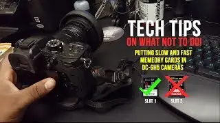 Tech Tips: Putting Slow and Fast Memory Cards In GH5 Cameras