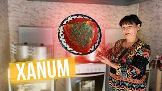 XANUM in tomato sauce | How To Make Uzbek Steamed Meat Roulette (Hanum) | Tashkent
