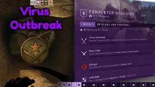 CS:GO Virus Outbreak - Easter Eggs & All Collectable Coins