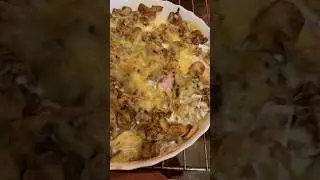 Запеканка из картошки с грибами