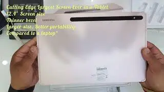 SAMSUNG GALAXY S8PLUS TAB UNBOXING WITH SPECS🔥🔥🔥🔥
