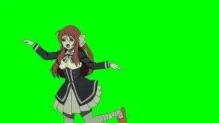 [Green Screen] Sakura's Chicken Dance (Zombieland Saga)