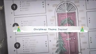 Christmas theme Journal⛄🎄