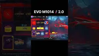 new Evo m1014 skin Free fire 🔥🦸 