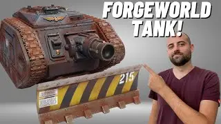Death Korps of Krieg Thunderer Siege Tank from Forgeworld!