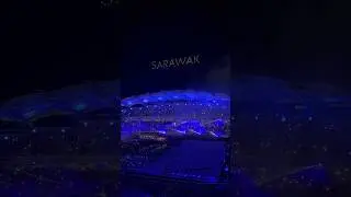 Drone show di Sukma Sarawak 2024 #kuching #sukma2024 #sarawaktravel #borneo #sarawaktourism