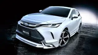 New 2021 Toyota Harrier - Hybrid Compact SUV | Modellista body kits