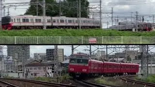 名鉄　名古屋本線・犬山線　枇杷島分岐点